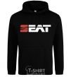 Men`s hoodie Seat logo black фото