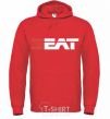 Men`s hoodie Seat logo bright-red фото