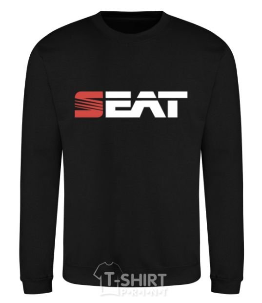 Sweatshirt Seat logo black фото