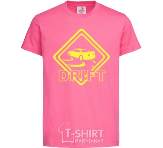 Kids T-shirt Drift sign heliconia фото