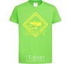 Kids T-shirt Drift sign orchid-green фото