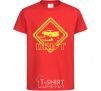 Kids T-shirt Drift sign red фото