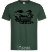 Men's T-Shirt Alfa romeo car bottle-green фото