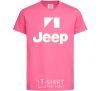 Детская футболка Logo Jeep Ярко-розовый фото
