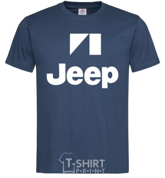 Men's T-Shirt Logo Jeep navy-blue фото