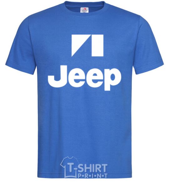 Men's T-Shirt Logo Jeep royal-blue фото