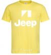 Men's T-Shirt Logo Jeep cornsilk фото