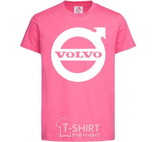 Kids T-shirt Logo Volvo heliconia фото