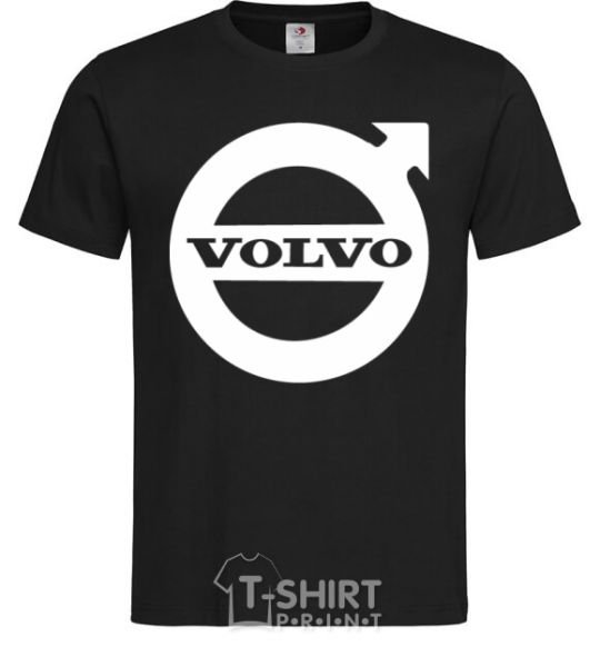 Мужская футболка Logo Volvo Черный фото