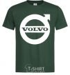 Мужская футболка Logo Volvo Темно-зеленый фото