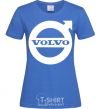Women's T-shirt Logo Volvo royal-blue фото