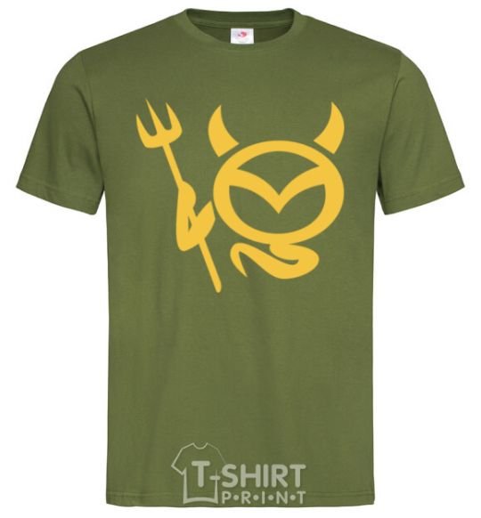 Men's T-Shirt Devil Mazda millennial-khaki фото