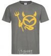 Men's T-Shirt Devil Mazda dark-grey фото