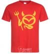 Men's T-Shirt Devil Mazda red фото