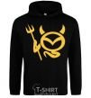 Men`s hoodie Devil Mazda black фото