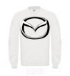 Sweatshirt Mazda logo White фото