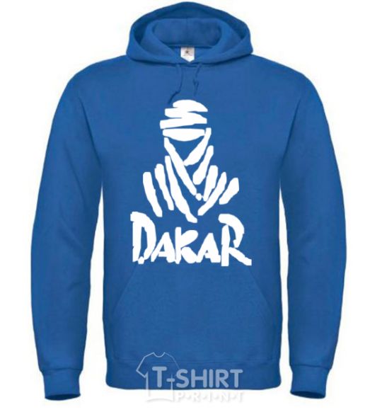 Men`s hoodie Dakar royal фото