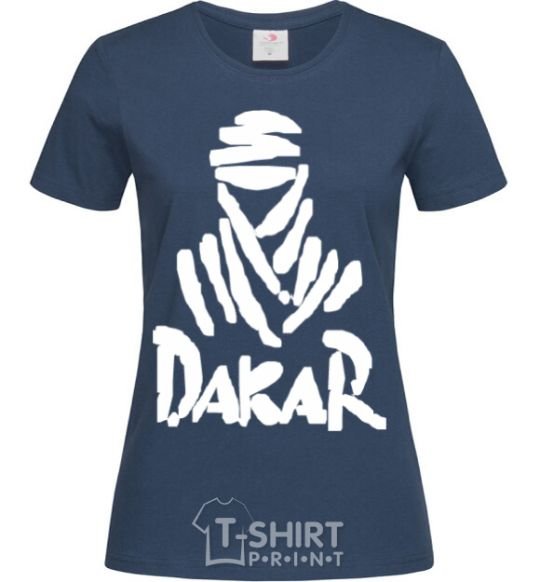 Women's T-shirt Dakar navy-blue фото