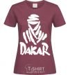 Women's T-shirt Dakar burgundy фото