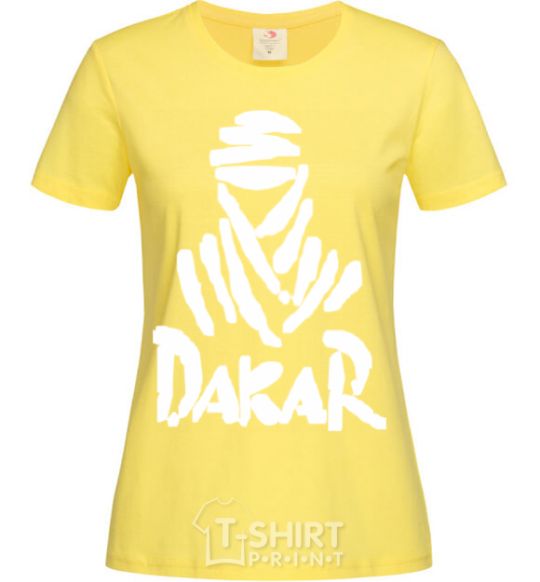 Women's T-shirt Dakar cornsilk фото