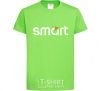Kids T-shirt Smart logo orchid-green фото