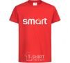 Kids T-shirt Smart logo red фото