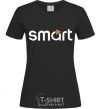 Women's T-shirt Smart logo black фото