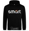 Men`s hoodie Smart logo black фото