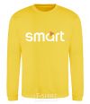 Sweatshirt Smart logo yellow фото