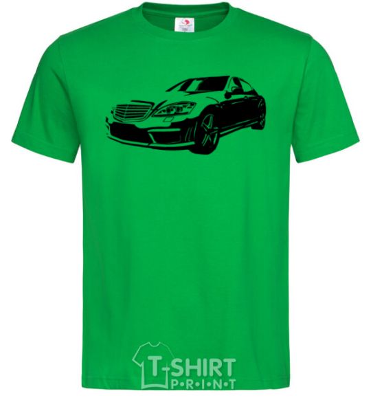 Men's T-Shirt Mercedes car kelly-green фото