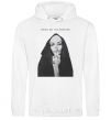 Men`s hoodie Bring me the horizon nun White фото