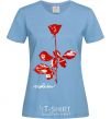 Women's T-shirt DepecheMode-Violator sky-blue фото