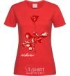 Women's T-shirt DepecheMode-Violator red фото