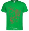 Men's T-Shirt Music microphone kelly-green фото