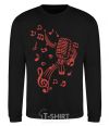 Sweatshirt Music microphone black фото