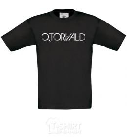 Kids T-shirt Otorvald black фото