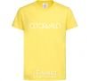 Kids T-shirt Otorvald cornsilk фото