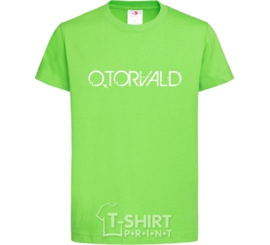 Kids T-shirt Otorvald orchid-green фото