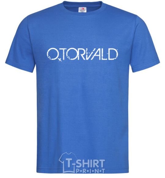 Мужская футболка Otorvald Ярко-синий фото