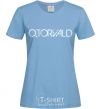 Женская футболка Otorvald Голубой фото