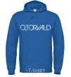 Men`s hoodie Otorvald royal фото