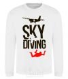 Sweatshirt Sky diving White фото