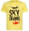 Men's T-Shirt Sky diving cornsilk фото