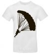 Men's T-Shirt Skydiver White фото