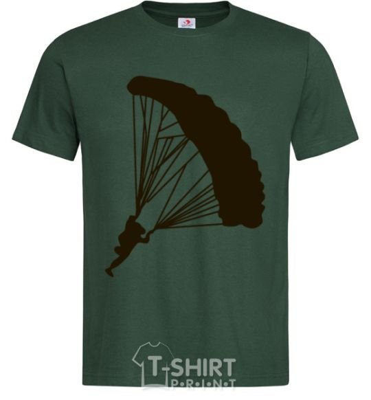 Men's T-Shirt Skydiver bottle-green фото