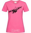 Women's T-shirt Whale of a mountain heliconia фото