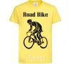 Детская футболка Road bike Лимонный фото
