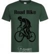 Мужская футболка Road bike Темно-зеленый фото