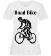 Women's T-shirt Road bike White фото