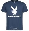 Men's T-Shirt Playboy botanikboy navy-blue фото